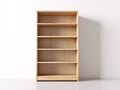 Bücherregal Massivholz 78x31x178 cm - Naturbraun - schlichtes Design